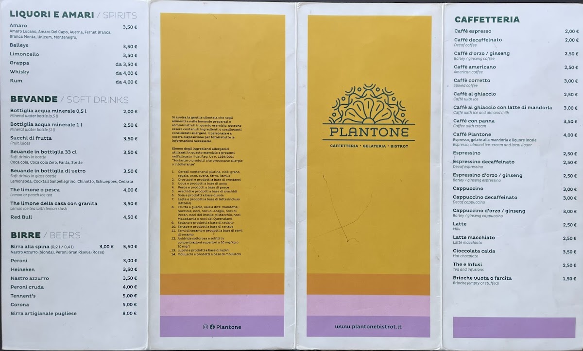 Menu Plantone-5